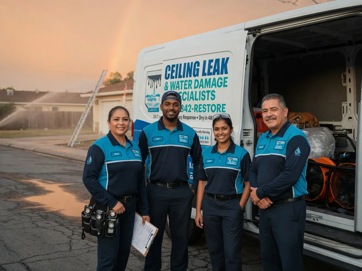 Ceiling Leak Cleanup company in Chippewa Lake, MI