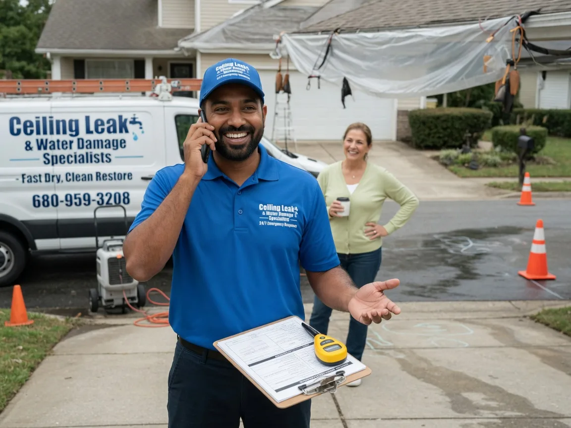 Ceiling Leak Cleanup Chippewa Lake, MI FAQs
